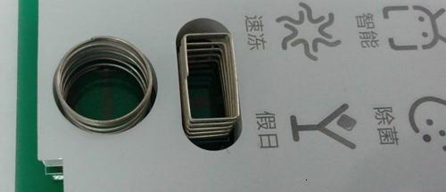 application product of rectangular spring touch key(or touch button)